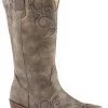 Roper Women's Scroll Embroidery Faux Leather Boot
