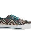 Roper Women's Blue Aztec Canvas Shoe