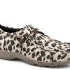 Roper Women's Tan Leopard Canvas Chukka Shoe