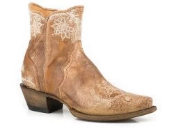 Roper Women's Snip Toe Fashion Shorty Boot