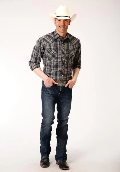 Roper Men's Plaid Western Shirt - Image 2