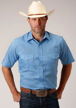 Roper Men's Solid Western Shirt