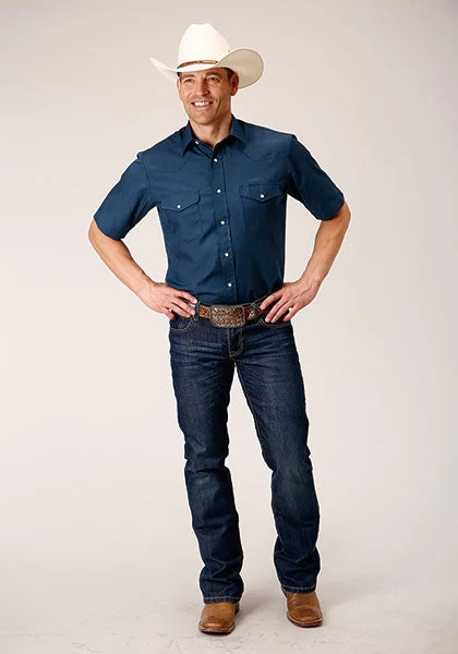 Roper Men's Solid Broadcloth Shirt - Image 3