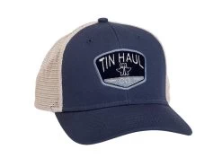 Tin Haul Blue Embroidery Patch Baseball Cap
