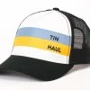 Tin Haul Block Stripe Print Baseball Cap
