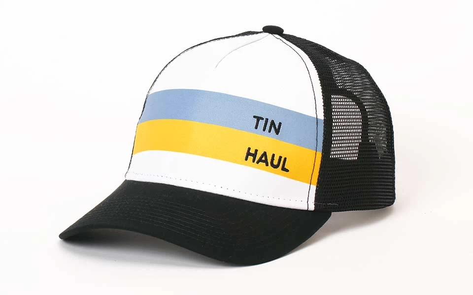 Tin Haul Block Stripe Print Baseball Cap