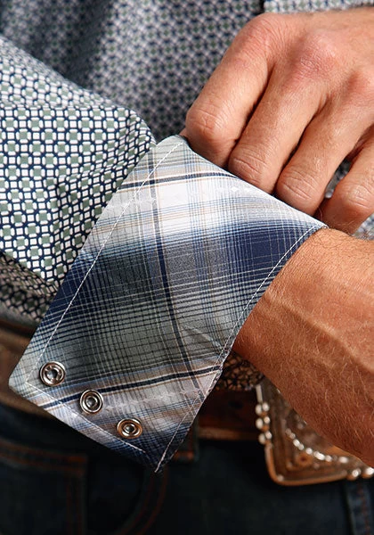 Stetson Men's Foulard Print Western Shirt - Image 3