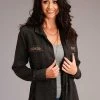Stetson Women's Embroidered Twill Jacket