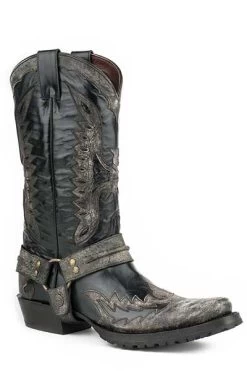 Roper Men's Outlaw Eagle Biker Boot