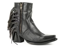 Stetson Women's Angle Fringe Shorty Boot