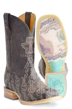 Tin Haul Men's "Show Me The Money" Western Boot