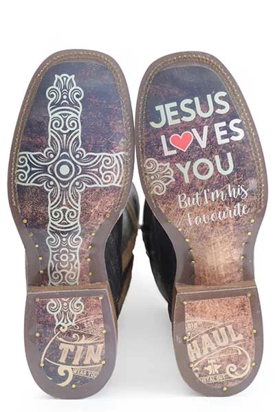 Tin Haul Women's Obvious Sole "Salvation" Boot - Image 2