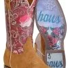 Tin Haul Women "Blooming Breeze Yeehaw" Sole Western Boot