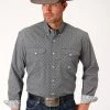 Roper Men's Diamond Star Geo Shirt