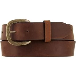 Justin Work Basic Leather Belt - Distressed Brown