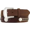 Men's The Duke Center Applique Belt