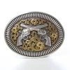 Nocona By M&F Men's Floral Revolver Buckle