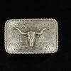 Nocona Men's Lognhorn Buckle