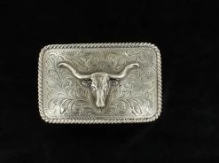 Nocona Men's Lognhorn Buckle