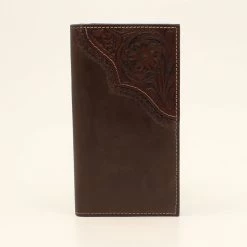 Nocona Men's Floral Tooled Rodeo Wallet