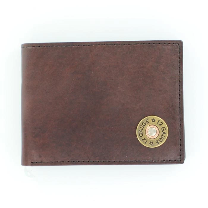 Nocona Men's Shotgun Shell Bifold Wallet