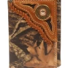 Nocona Men's Western Wallet Trifold 12 Gauge Shotgun Shell Concho