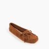 Minnetonka Moccasin Kilty Softsole - Brown
