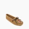 Minnetonka Moccasin Thunderbird Softsole - Tan
