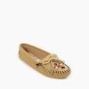 Minnetonka Moccasin Thunderbird Softsole - Natural