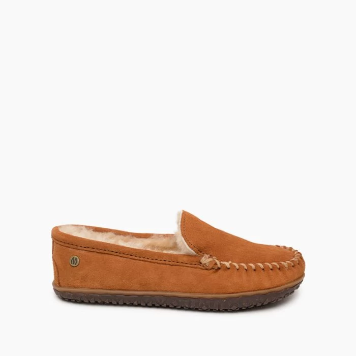 Minnetonka Moccasin Sheepskin Terese - Brown - Image 2