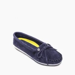 Minnetonka Moccasin Kilty Plus - Navy