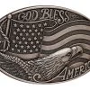 Nocona God Bless America Belt Buckle