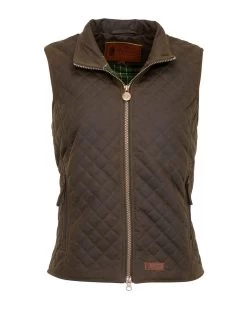 Outback Women Quilted Vest - Bronze