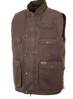 Outback Trading Men's Cobar Brown Vest
