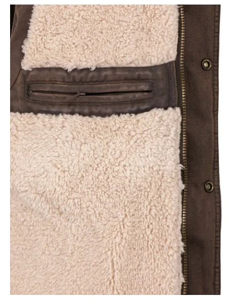 Outback Trading Men's Cobar Brown Vest - Image 4