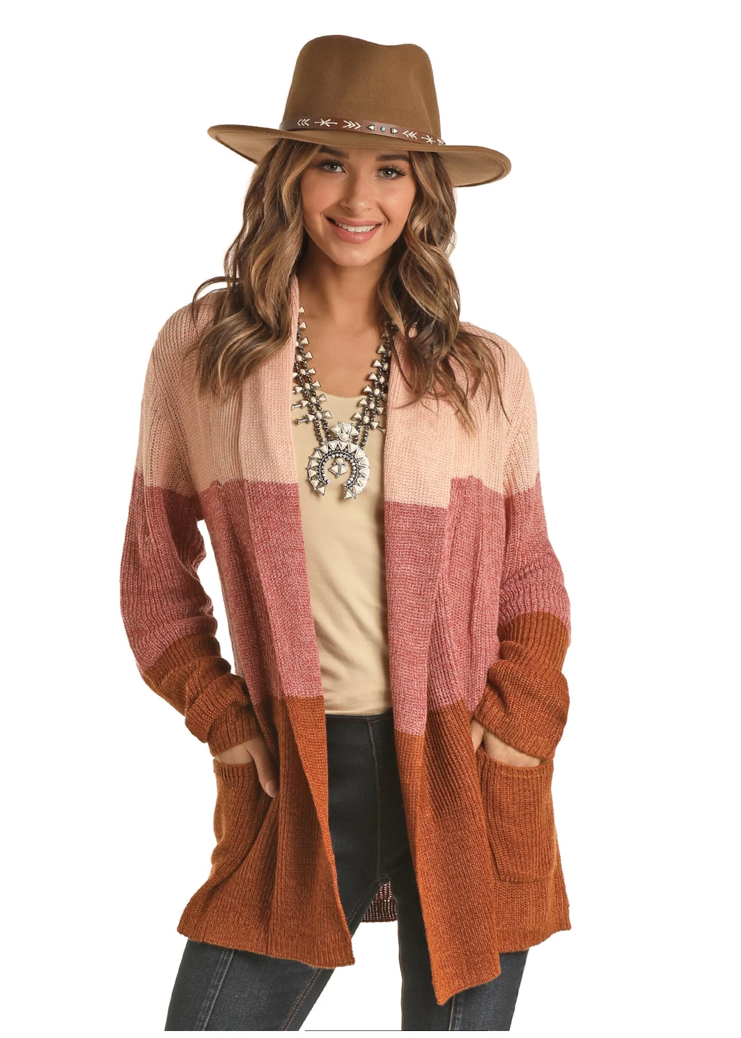 Rock & Roll Cowgirl Knit Cardigan - Image 2