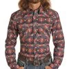 Rock & Roll Men's Dale Brisby Aztec Shirt