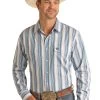 Panhandle Slim Men's Stripe Western Shirt