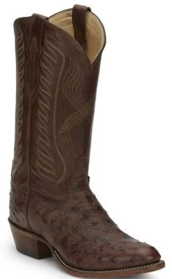 Tony Lama Men's McCandles Full Quill Ostrich Boot