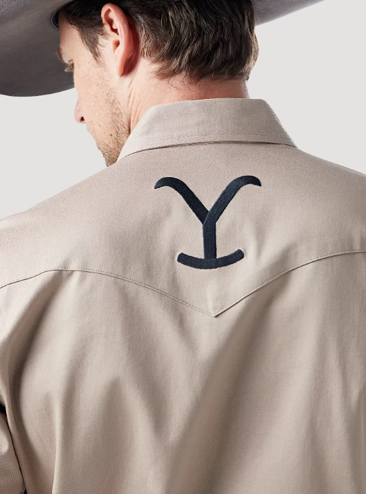 Wrangler Men's Twill Yellowstone Shirt - Image 4