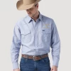 Wrangler Men's Yellowstone Chambray Shirt
