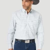 Wrangler Men's George Strait Plaid Shirt