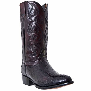 Dan Post Mens Bellevue Black Cherry Western Boot