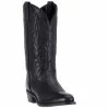 Laredo Men's Jacksonville Black Deertan Western Boot