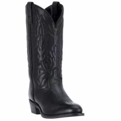 Laredo Men's Jacksonville Black Deertan Western Boot