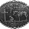Nocona Cowboy Prayer Buckle