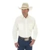 Wrangler Men's Sport Western Snap Shirt - Tan